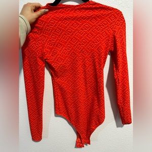 Limited-edition SKIMS x Fendi bodysuit. New! Gorgeous red shade.
